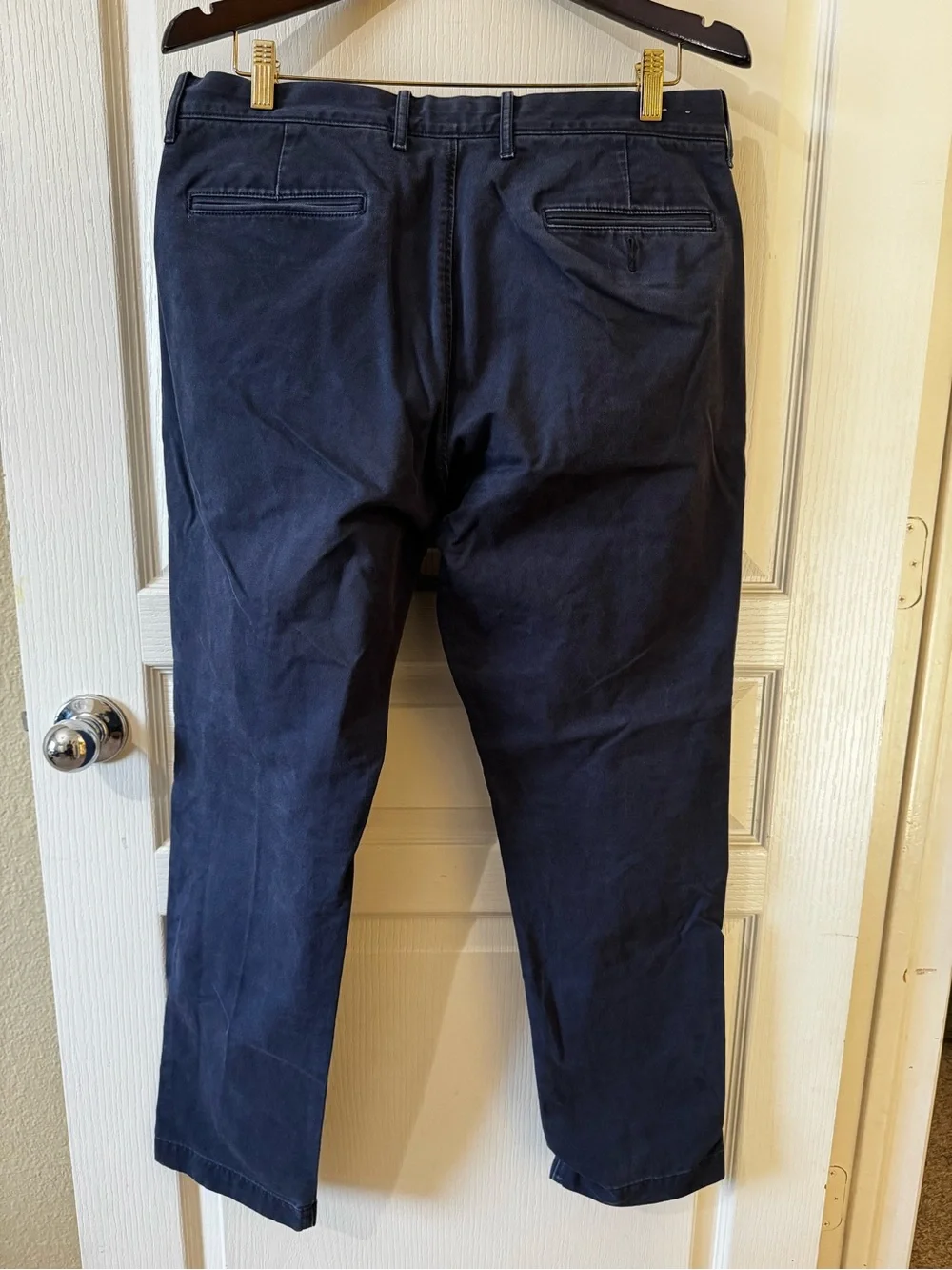 J. Crew 33x32 Navy Blue Chino Pants